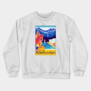 1925 Adelboden, Switzerland Crewneck Sweatshirt